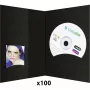 DAIBER 6613 1x100 aplankalai nuotraukoms su CD archyvu, 10x15, juodi