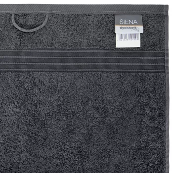 Dyckhoff Siena Shower Towel Anthracite 70 x 140 cm