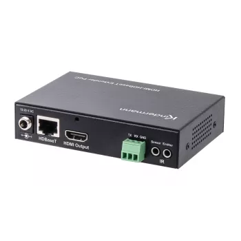 Kindermann HDMI-HDBT Extender – vaizdo, garso, IR ir RS-232 signalų prailgintuvas