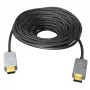 Kindermann HDMI 2.0 AOC Cable 30m Male to Male – aktyvus optinis HDMI laidas 4K UHD @ 60Hz, 18 Gbps, juodas