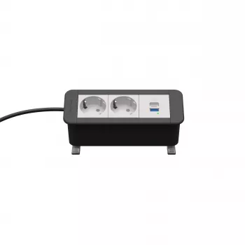 Kindermann CP Office Desk 3fa 2xStr 1xUSBPD (7550000132)