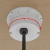 Kindermann CablePort Table White (STS-R90-2 weiß) – stalo jungčių skydelis su 2x Schuko lizdais