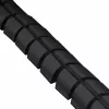 Kindermann kabelių kanalas 74.5 juodas