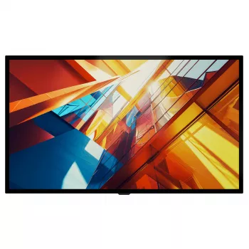 Kindermann TD-4075 75 inch interaktyvus plokščiaekranis ekranas su 4K UHD raiška, 600 cd/m² ryškumu, 10 taškų PCAP liečiamuoju valdymu ir Android 11