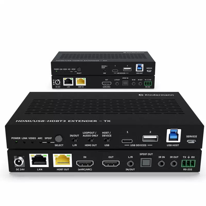 Kindermann HDMI/USB-HDBT3 Extender Set² (EHB100V3K)