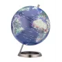 TROIKA Globe 23.5 Degrees (G2507-P2P2/CB) – stalo gaublys, popieriaus prispaudėjas, chromuotas pagrindas, 60 mm