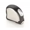 TROIKA ACCURATE Mini Retractable Tape Measure 2m/6ft Keychain Chrome