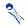First Aid Only 5-in-1 Multi-Opener butelių ir skardinių atidarytuvas, balta/mėlyna, sumažina pastangas