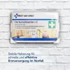 First Aid Only sieninis laikiklis pirmosios pagalbos rinkiniui C, su išgręžtomis skylėmis, baltas/pilkas