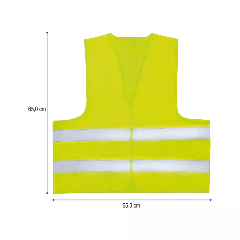 First Aid Only Motociklo pirmosios pagalbos rinkinys DIN 13167 mėlynas su perspėjamąja liemene