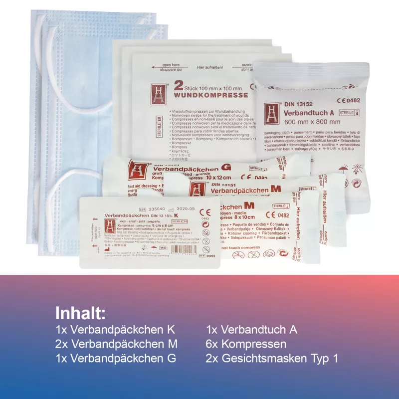 First Aid Only DIN 13164 First Aid Refill Kit 1 rinkinys