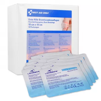 First Aid Only Burn Dressing P-91400 00 Transparent 10 vnt.