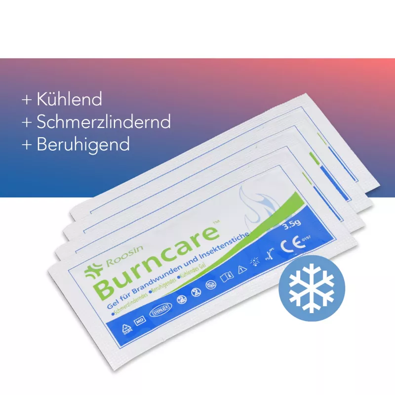 First Aid Only Burn Gel P-91401 00 Transparent 8 Sachets