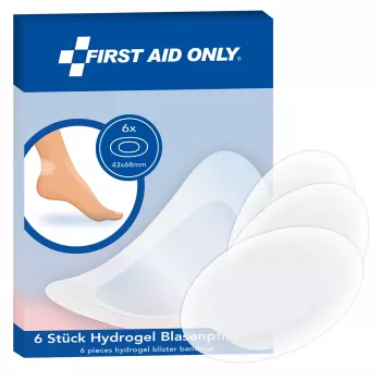 First Aid Only Blister Plaster P-10070 Skaidrus 6,8 x 4,3 cm 6 vnt.
