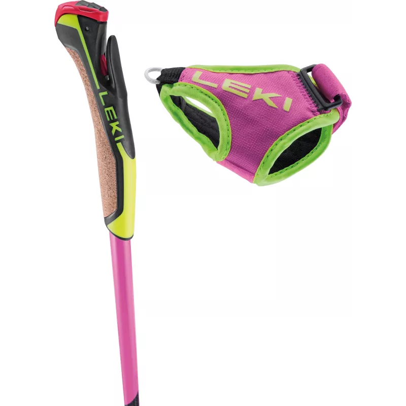 LEKI KIJE PRC 750 Pink 140 cm Slidinėjimo lazdos
