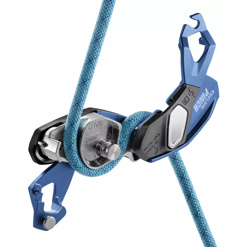 EDELRID Pinch Assisted Braking Belay Device - Blue Night