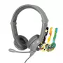 BUDDYPHONES Galaxy Grey ausinės žaidimams vaikams nuo 3 m., 85 dB