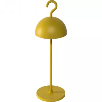 Sompex HOOK Yellow Table Lamp - belaidė LED lempa su lietimo reguliatoriumi, IP44
