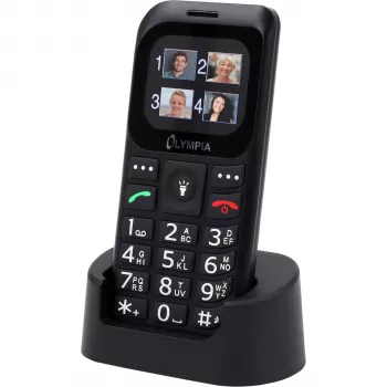 OLYMPIA Bella Plus rankinė rašomoji mašinėlė – nešiojama QWERTY rašomoji mašinėlė su integruotu dėklu, juoda