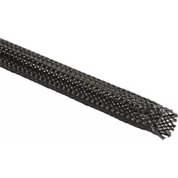 HellermannTyton Helagaine HEGPX30 Pintas Movimas, 30 mm Nominalinis Skersmuo, 19–45 mm Ryšulys, Poliesteris (PET), Juoda, -50–150 °C, Atitinka UL