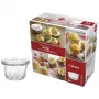 WECK Round Rim Jar Muffin 165ml rinkinys (6 vnt.)