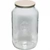 WECK Round Rim Jar 3L su mediniu dangteliu