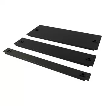 ALLNET ALL-S0002150 19 colių 1U montavimo komplektas tinklo įrangai – juoda