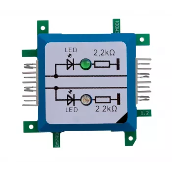 ALLNET Brick'R'knowledge LED modulis Mėlyna/Žalia - 125694