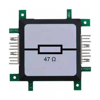 ALLNET ALL-BRICK-0504 5 Ohm 400W galios rezistorius, aliumininis korpusas, montavimas ant šasi, varžtiniai gnybtai, IP54