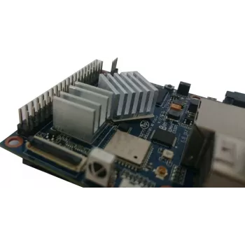 ALLNET Aliuminio Radiatorių Rinkinys 2 vnt. su Šilumai Laidžia Lipnia Juosta, Universalus Raspberry Pi ir FriendlyElec