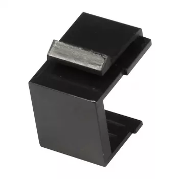 Synergy 21 Keystone Module Blank Plug Black