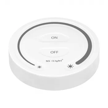 Synergy 21 LED nuotolinio valdymo pultas su jutikliniu reguliatoriumi vienspalviams šviestuvams, skirtas MiLight/MiBoxer