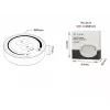 Synergy 21 LED nuotolinio valdymo pultas su jutikliniu reguliatoriumi vienspalviams šviestuvams, skirtas MiLight/MiBoxer