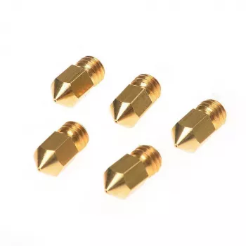 ALLNET 4duino 3D Nozzle Kit M6 Brass Nozzles 7-Pack (0.2-1.0mm) 1,75mm Filament E3D V5/V6