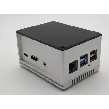 ALLNET Rock Pi Aliumininis Korpusas ecoPI PRO HP Sidabrinis (RockPi_GH_PROHP_SV)