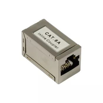 SYNERGY21 S215670 CAT6A RJ45 Jungtis Moteriška–Moteriška, Plona, Ekranuota | Kur.lt