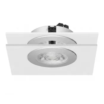 SYNERGY21 Synergy 21 LED įleidžiamas lubinis šviestuvas Helios sidabrinis - apvalus - neutrali balta