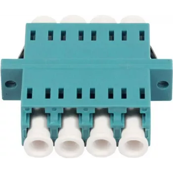SYNERGY21 S215690 Šviesolaidžio Jungtis LC Moteris–LC Moteris Daugiamodė OM3 50/125µm Keturguba Vandens Spalvos PVC