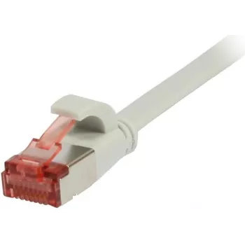 Synergy 21 Patch Cable RJ45, CAT6 250MHz, 7,5m Grey, FTP(U/FTP), TPE(Superflex), Flat