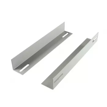 ALLNET 19 colių L formos bėgelis 325 mm 1 pora šviesiai pilkas, skirta SMB66xx serijai