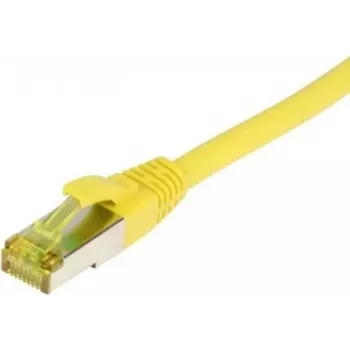 SYNERGY21 Patch Cable RJ45, CAT6A 500MHz, 25m, Yellow, S/FTP, TPE/LSZH (Ultraflex), AWG26, su Cat.7 Raw Cable