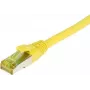 SYNERGY21 Patch Cable RJ45, CAT6A 500MHz, 30m, Geltona, S/FTP, TPE/LSZH Ultraflex, AWG26, su CAT7 Raw Cable