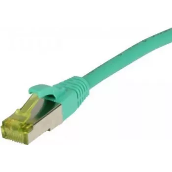 SYNERGY21 Patch Cable RJ45, CAT6A 500MHz, 15m, Green, S/FTP, TPE/LSZH (Ultraflex), AWG26, su Cat.7 žaliava