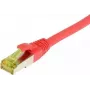 SYNERGY21 Patch Cable RJ45, CAT6A 500MHz, 30m, Red, S/FTP, TPE/LSZH (Ultraflex), AWG26, su Cat.7 Raw Cable