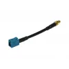 ALLNET Antenos laidas LMR-195 SMA Moteris → Fakra Moteris Waterblue Keycode Z 10 cm