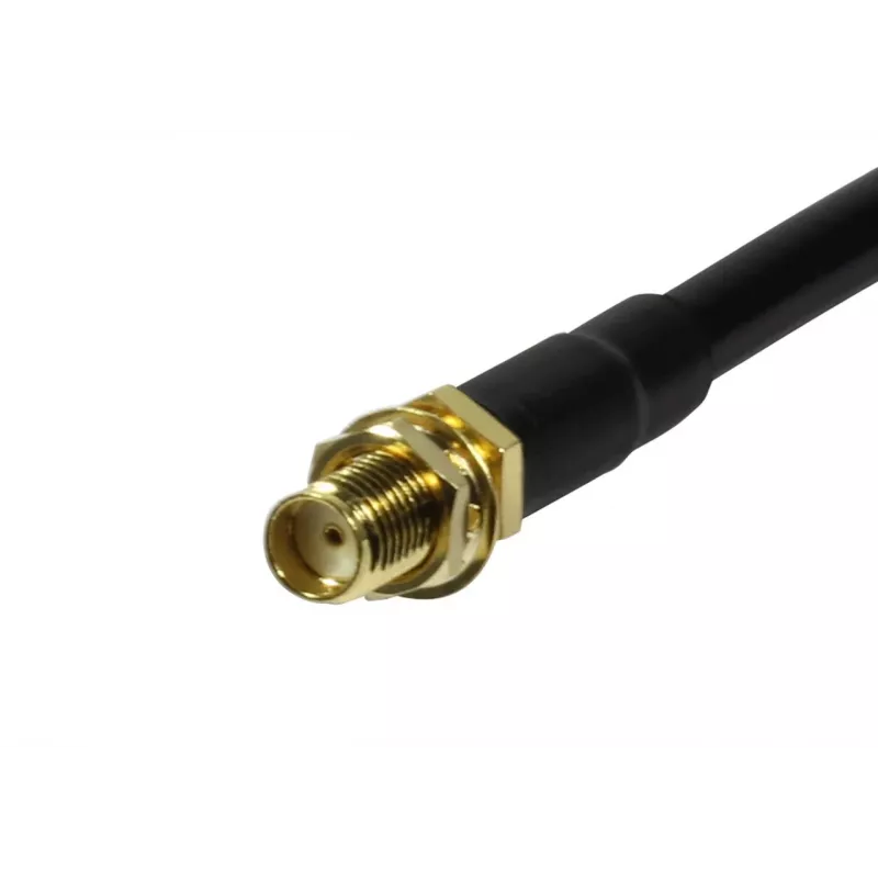 ALLNET Antenos laidas LMR-195 SMA Moteris → Fakra Moteris Waterblue Keycode Z 10 cm