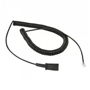 ALLNET Plusonic Headset Adapter Cable Plantronics QD to RJ9 Black 0,6m (100-002-PA)