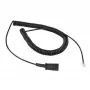 ALLNET Plusonic Headset Adapter Cable Plantronics QD to RJ9 Black 0,6m (100-002-PA)