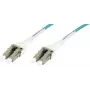 SYNERGY21 Skaidulinio optinio laido jungiamasis kabelis 7,5 m, 2xLC, OM3, daugiamodis, 50/125 µm, dupleksas, mėlynai baltas (S216705)