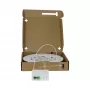 SYNERGY21 FTTH Compact Box Pre-Assembled, 4xLC/APC iki atviro galo, 40m, 9/125µm, G.657.A2, 4 pluoštai, OD 2,2mm